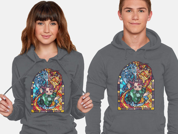 Tanjiro Stained Glass