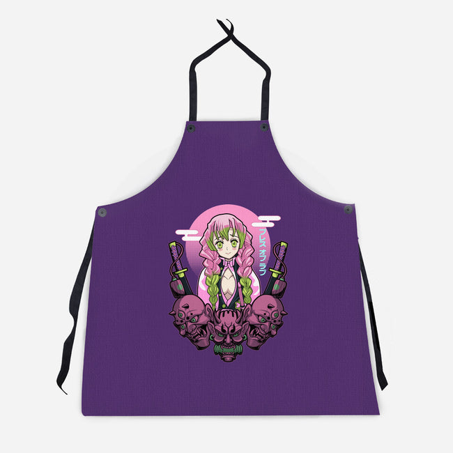 Mitsuri Breath Of Love-Unisex-Kitchen-Apron-Astrobot Invention