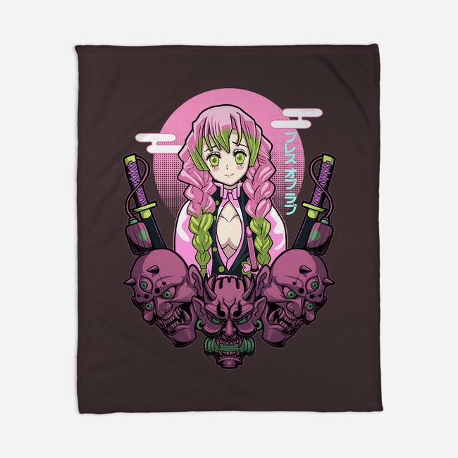 Mitsuri Breath Of Love-None-Fleece-Blanket-Astrobot Invention