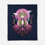 Mitsuri Breath Of Love-None-Fleece-Blanket-Astrobot Invention