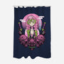 Mitsuri Breath Of Love-None-Polyester-Shower Curtain-Astrobot Invention