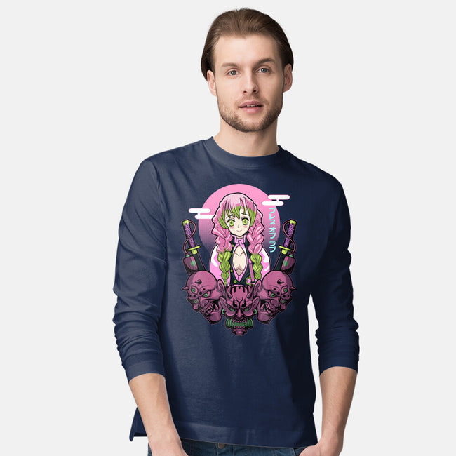 Mitsuri Breath Of Love-Mens-Long Sleeved-Tee-Astrobot Invention