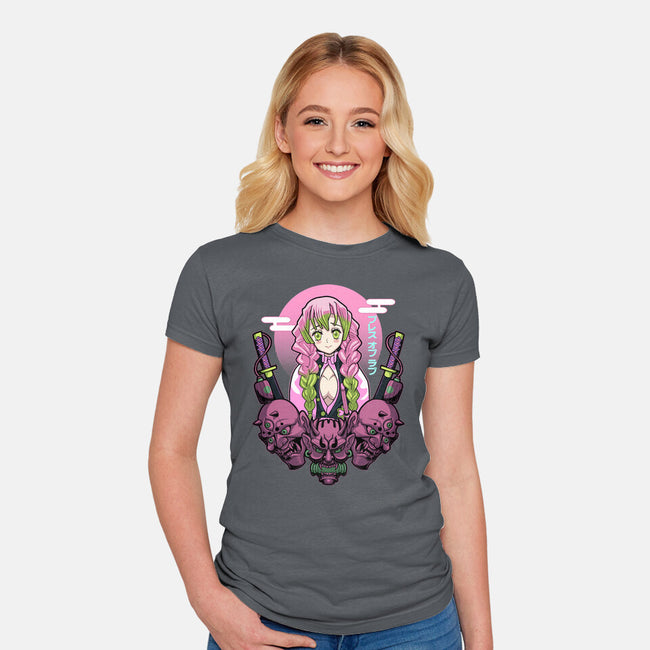 Mitsuri Breath Of Love-Womens-Fitted-Tee-Astrobot Invention