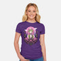 Mitsuri Breath Of Love-Womens-Fitted-Tee-Astrobot Invention