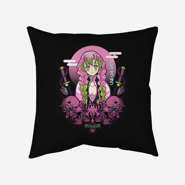 Mitsuri Breath Of Love-None-Removable Cover w Insert-Throw Pillow-Astrobot Invention