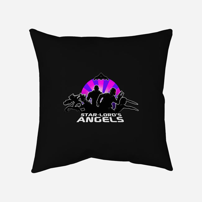 Star-Lord's Angels-None-Removable Cover-Throw Pillow-daobiwan