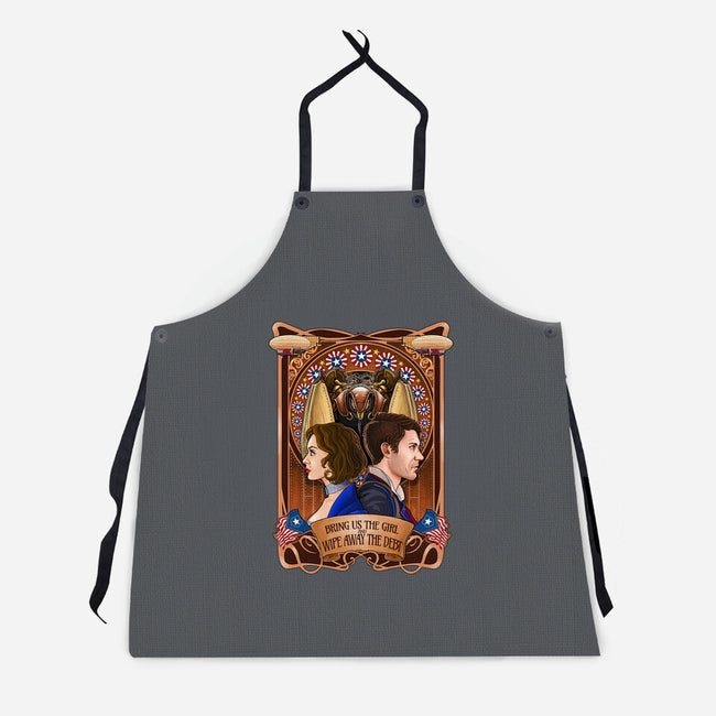 Wipe Away The Debt-Unisex-Kitchen-Apron-daobiwan