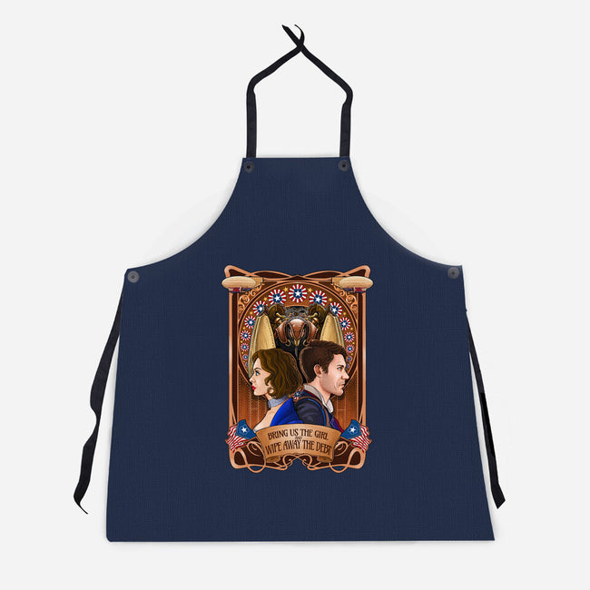 Wipe Away The Debt-Unisex-Kitchen-Apron-daobiwan