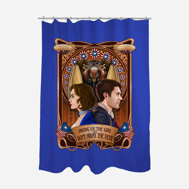 Wipe Away The Debt-None-Polyester-Shower Curtain-daobiwan