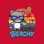 Feelin' Beachy-Womens-Off Shoulder-Sweatshirt-Boggs Nicolas