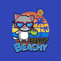 Feelin' Beachy-Womens-Fitted-Tee-Boggs Nicolas
