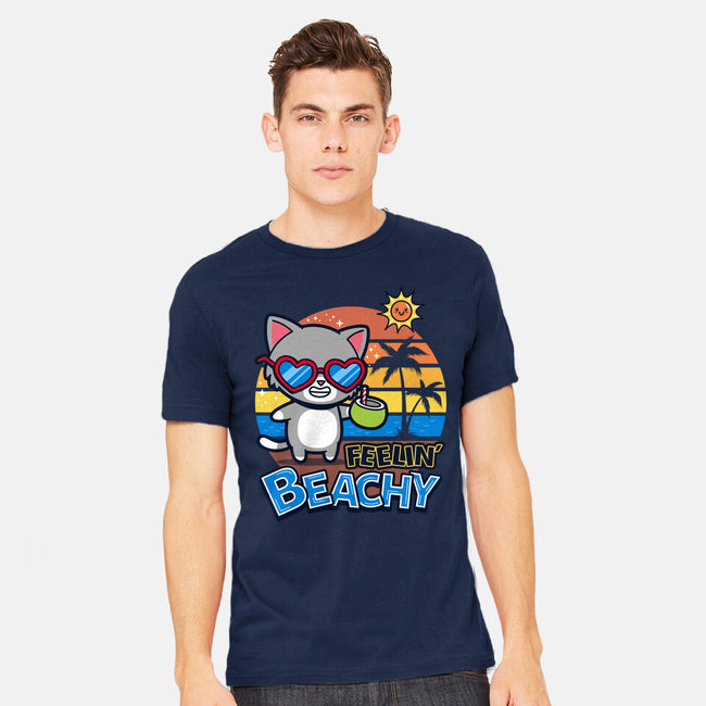Feelin' Beachy-Mens-Heavyweight-Tee-Boggs Nicolas