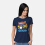 Feelin' Beachy-Womens-Basic-Tee-Boggs Nicolas