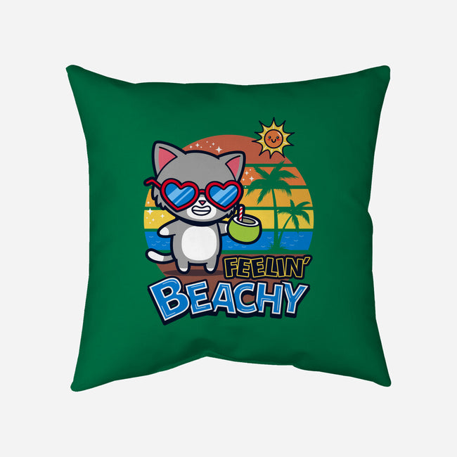Feelin' Beachy-None-Removable Cover-Throw Pillow-Boggs Nicolas