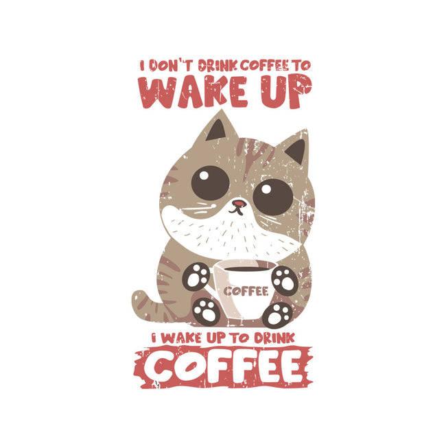 I Wake Up For Coffee-Youth-Basic-Tee-turborat14