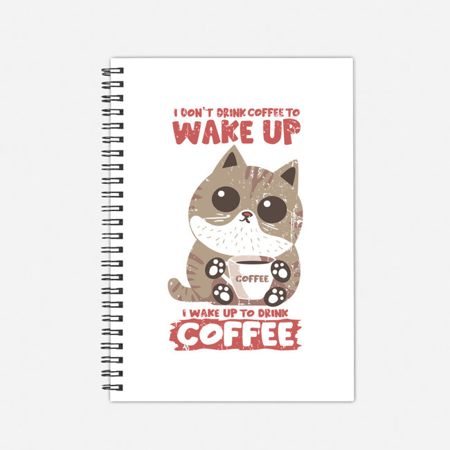 I Wake Up For Coffee-None-Dot Grid-Notebook-turborat14