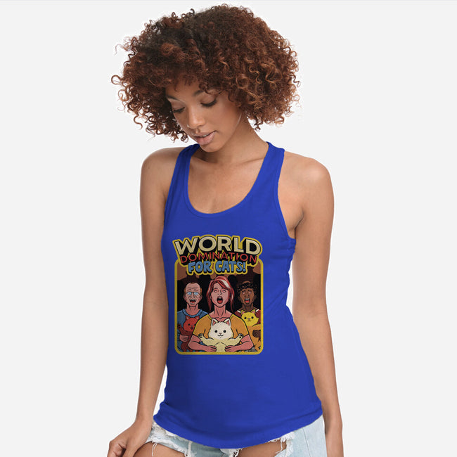 World Domination-Womens-Racerback-Tank-tobefonseca