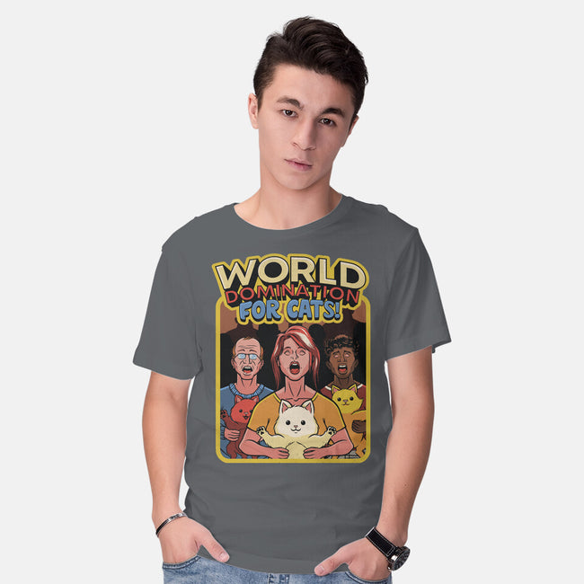 World Domination-Mens-Basic-Tee-tobefonseca