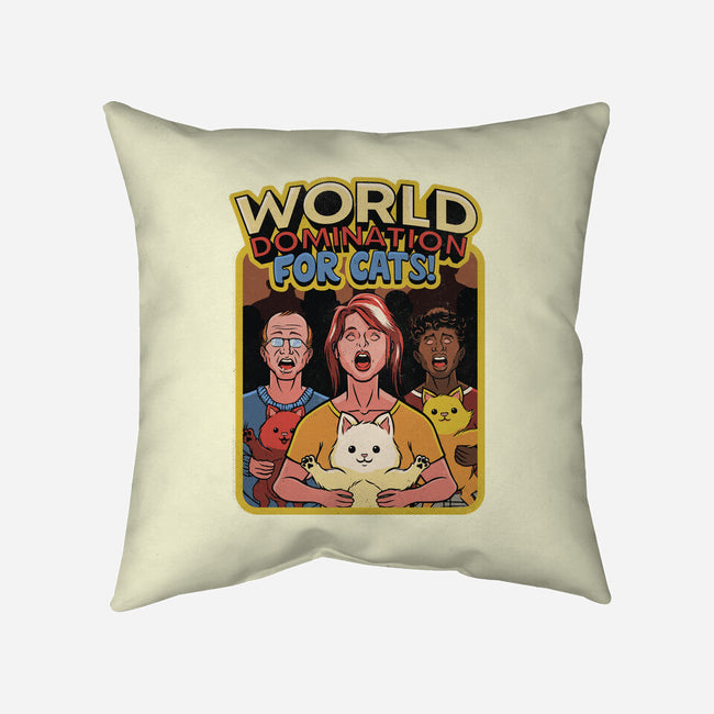 World Domination-None-Removable Cover-Throw Pillow-tobefonseca