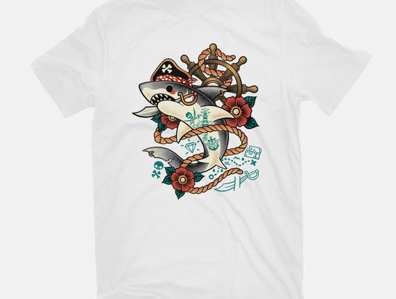 Pirate Shark Tattoo