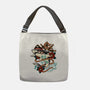 Pirate Shark Tattoo-None-Adjustable Tote-Bag-NemiMakeit