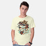 Pirate Shark Tattoo-Mens-Basic-Tee-NemiMakeit
