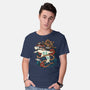 Pirate Shark Tattoo-Mens-Basic-Tee-NemiMakeit
