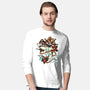 Pirate Shark Tattoo-Mens-Long Sleeved-Tee-NemiMakeit
