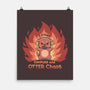 Otter Chaos-None-Matte-Poster-TechraNova