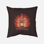 Otter Chaos-None-Removable Cover w Insert-Throw Pillow-TechraNova