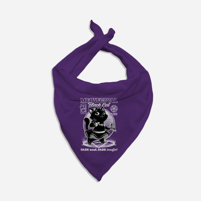 Magical Black Cat Girl-Cat-Bandana-Pet Collar-Studio Mootant