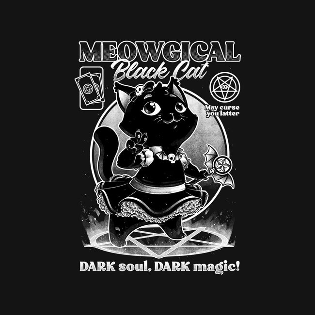 Magical Black Cat Girl-None-Memory Foam-Bath Mat-Studio Mootant