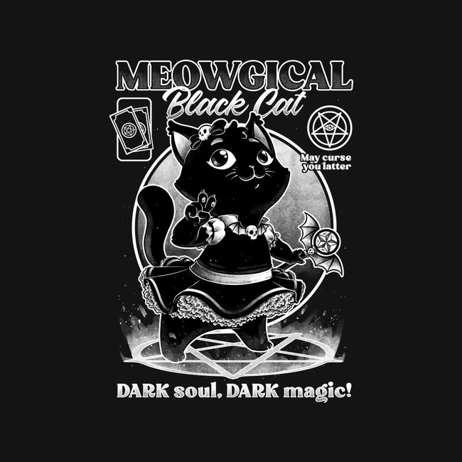 Magical Black Cat Girl-Unisex-Basic-Tee-Studio Mootant