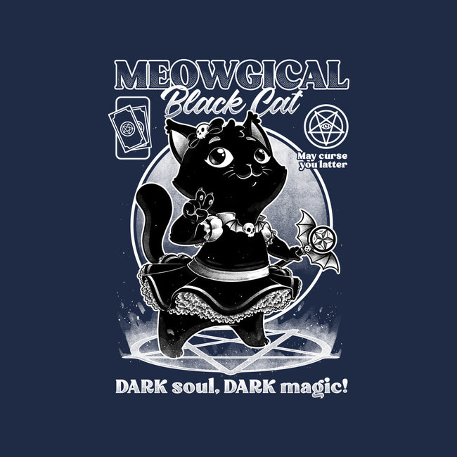 Magical Black Cat Girl-None-Indoor-Rug-Studio Mootant