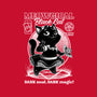 Magical Black Cat Girl-None-Fleece-Blanket-Studio Mootant