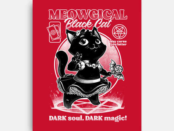 Magical Black Cat Girl