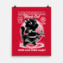 Magical Black Cat Girl-None-Matte-Poster-Studio Mootant