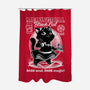 Magical Black Cat Girl-None-Polyester-Shower Curtain-Studio Mootant