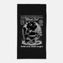 Magical Black Cat Girl-None-Beach-Towel-Studio Mootant