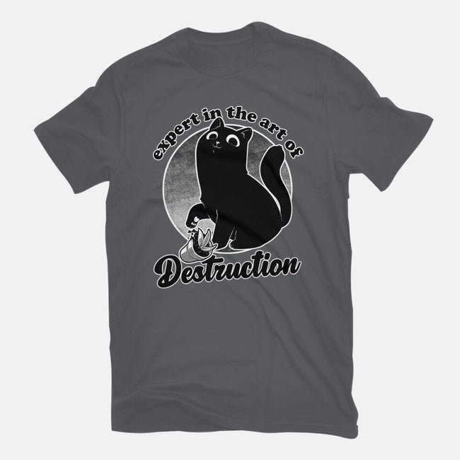 Expert In Destruction-Womens-Basic-Tee-Studio Mootant