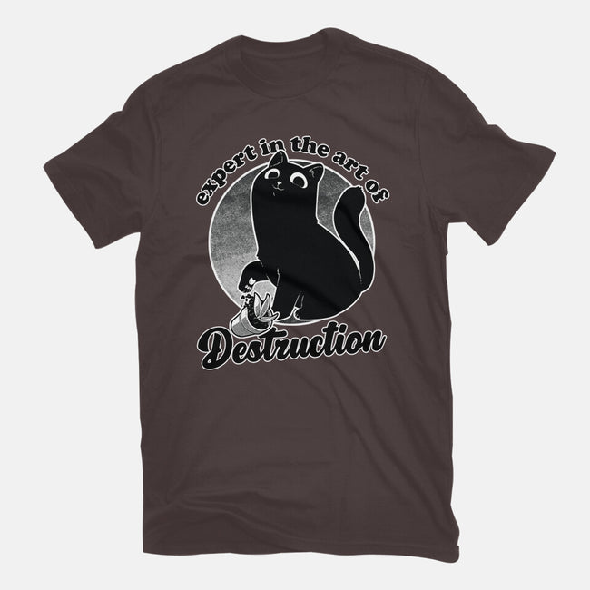 Expert In Destruction-Womens-Basic-Tee-Studio Mootant