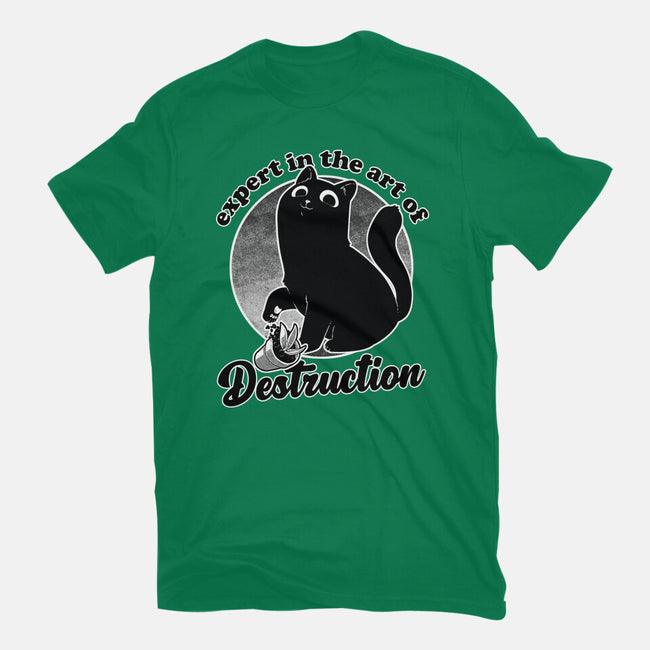 Expert In Destruction-Womens-Basic-Tee-Studio Mootant