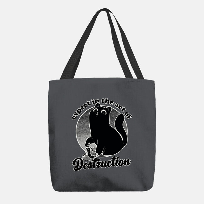 Expert In Destruction-None-Basic Tote-Bag-Studio Mootant