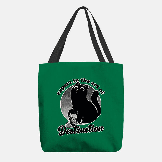 Expert In Destruction-None-Basic Tote-Bag-Studio Mootant