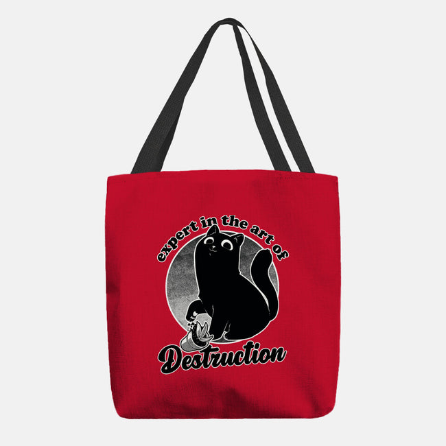Expert In Destruction-None-Basic Tote-Bag-Studio Mootant