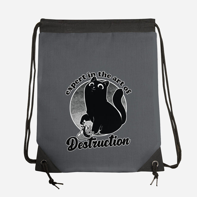 Expert In Destruction-None-Drawstring-Bag-Studio Mootant