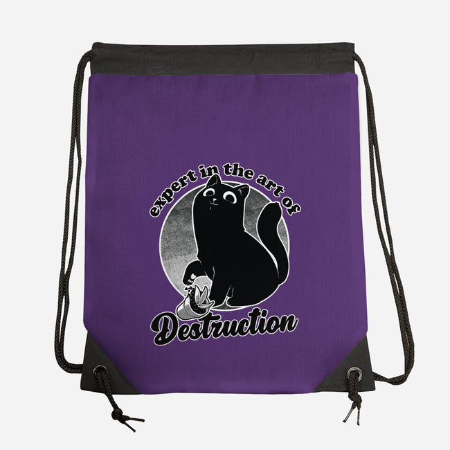 Expert In Destruction-None-Drawstring-Bag-Studio Mootant