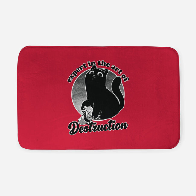 Expert In Destruction-None-Memory Foam-Bath Mat-Studio Mootant