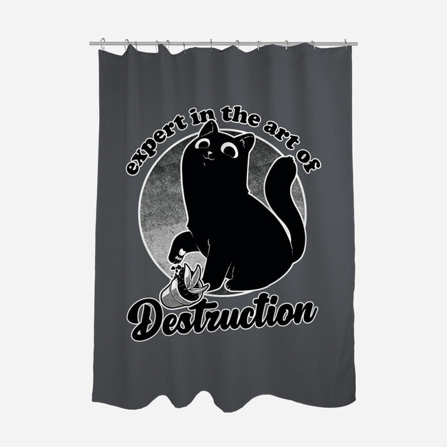 Expert In Destruction-None-Polyester-Shower Curtain-Studio Mootant