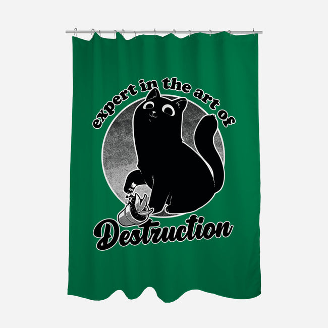 Expert In Destruction-None-Polyester-Shower Curtain-Studio Mootant